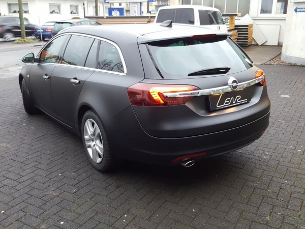 Opel Insignia In Schwarz Matt Folien Lenz